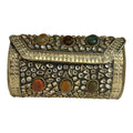 The Jaipur — Multi-Gemstone Box Clutch